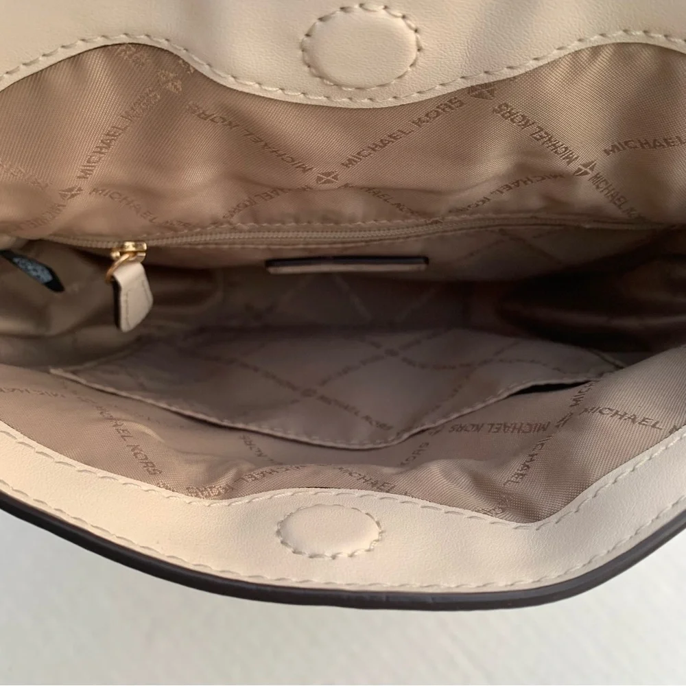 Michael Kors Gabby Small Signature Logo Hobo Crossbody Bag